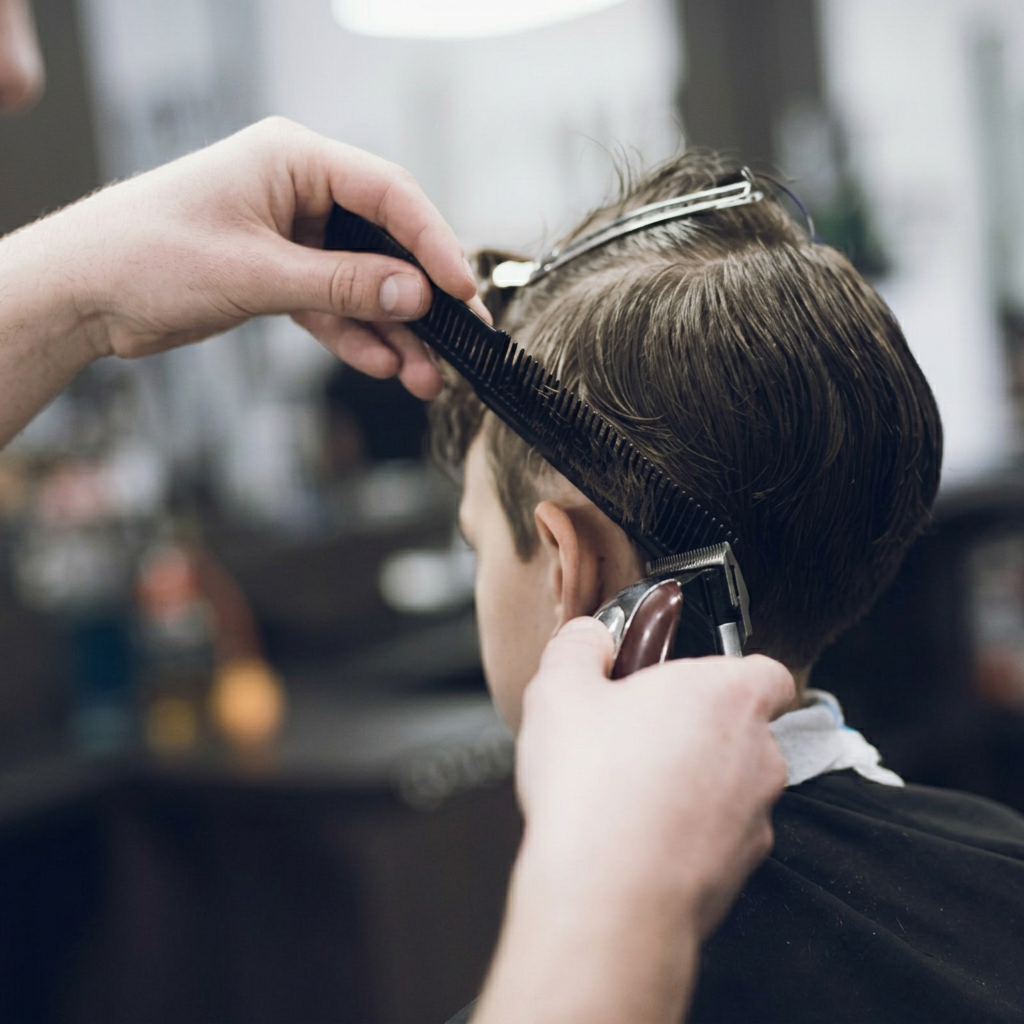 Kinderknippen bij Fancy Hair